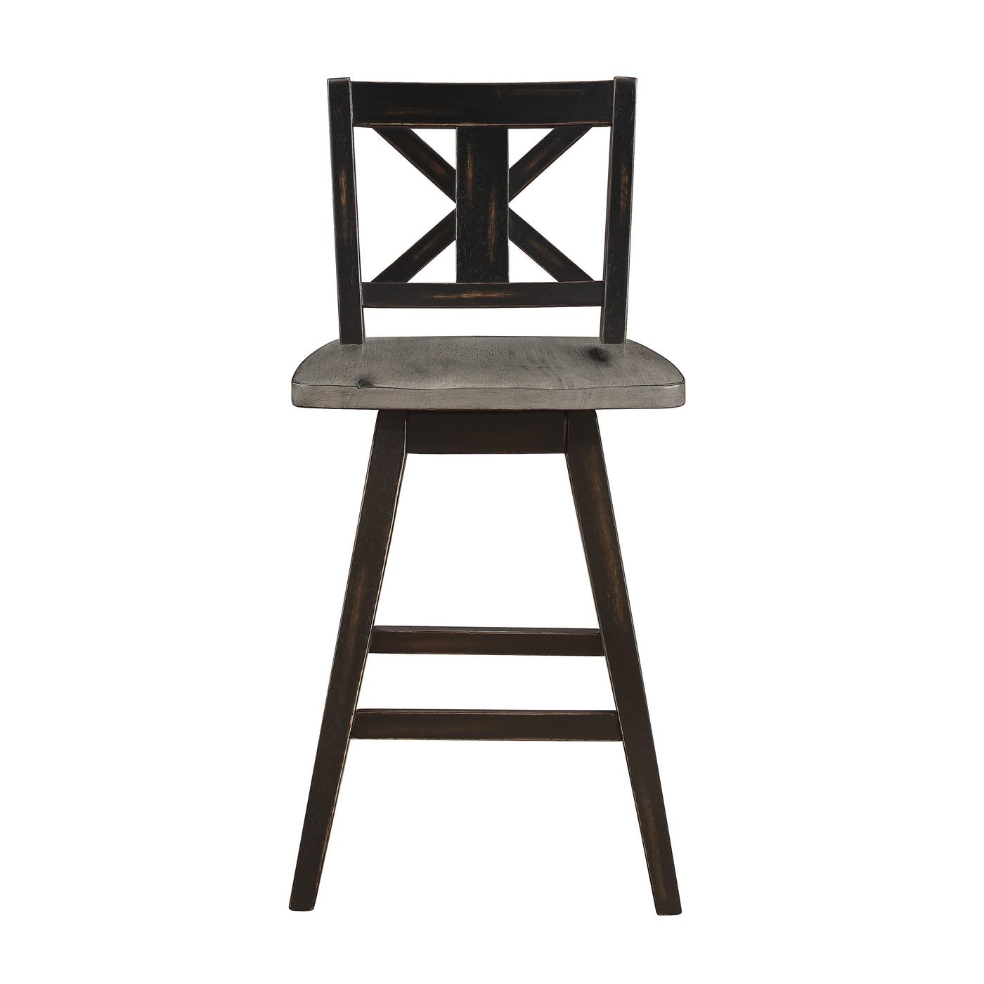 Willa Counter Height Stool - Black, Grey