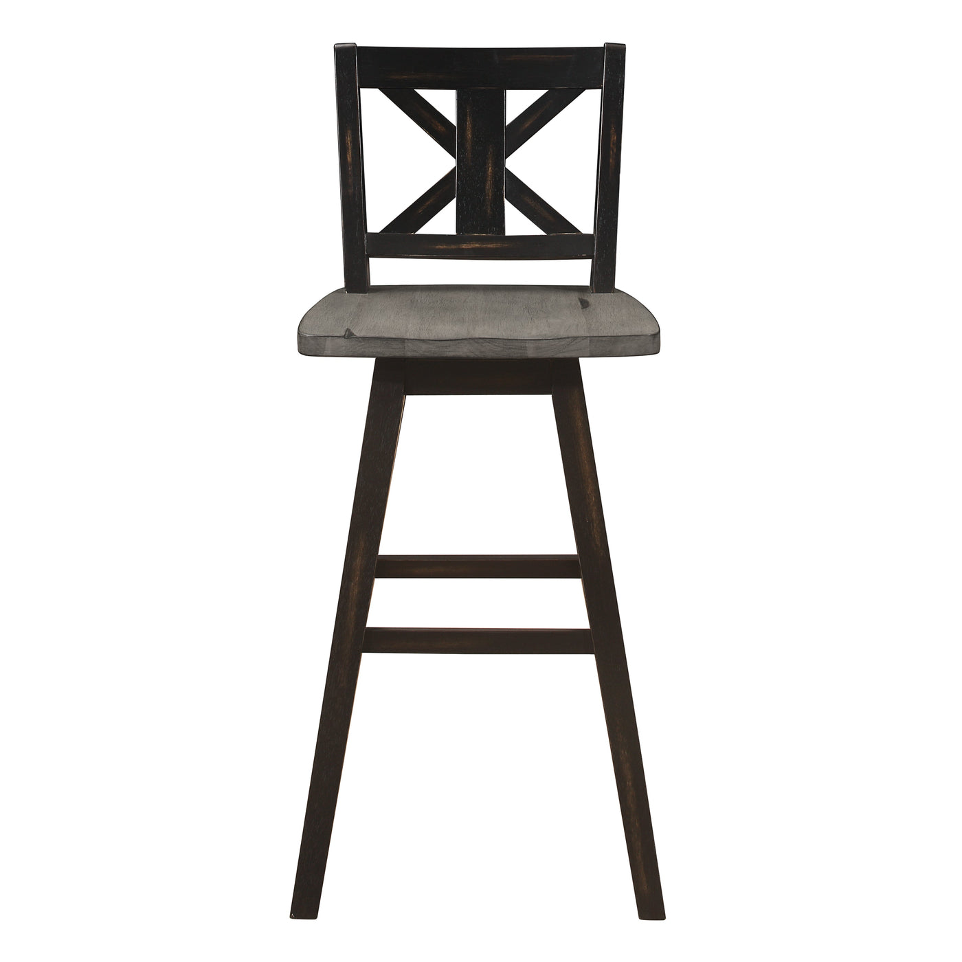 Willa Bar Height Stool - Black, Grey