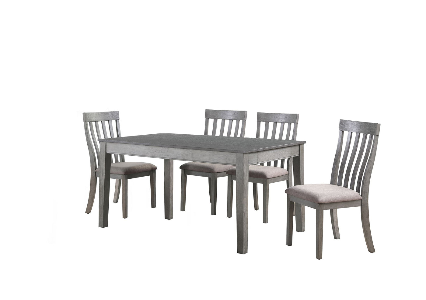 Armhurst 5-Piece Dining Set - Grey and Charcoal