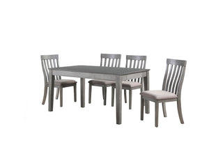 Armhurst 5-Piece Dining Set - Grey and Charcoal