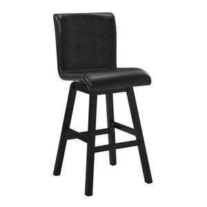 Hillshaw Bar Height Swiveling Chair - Dark Brown