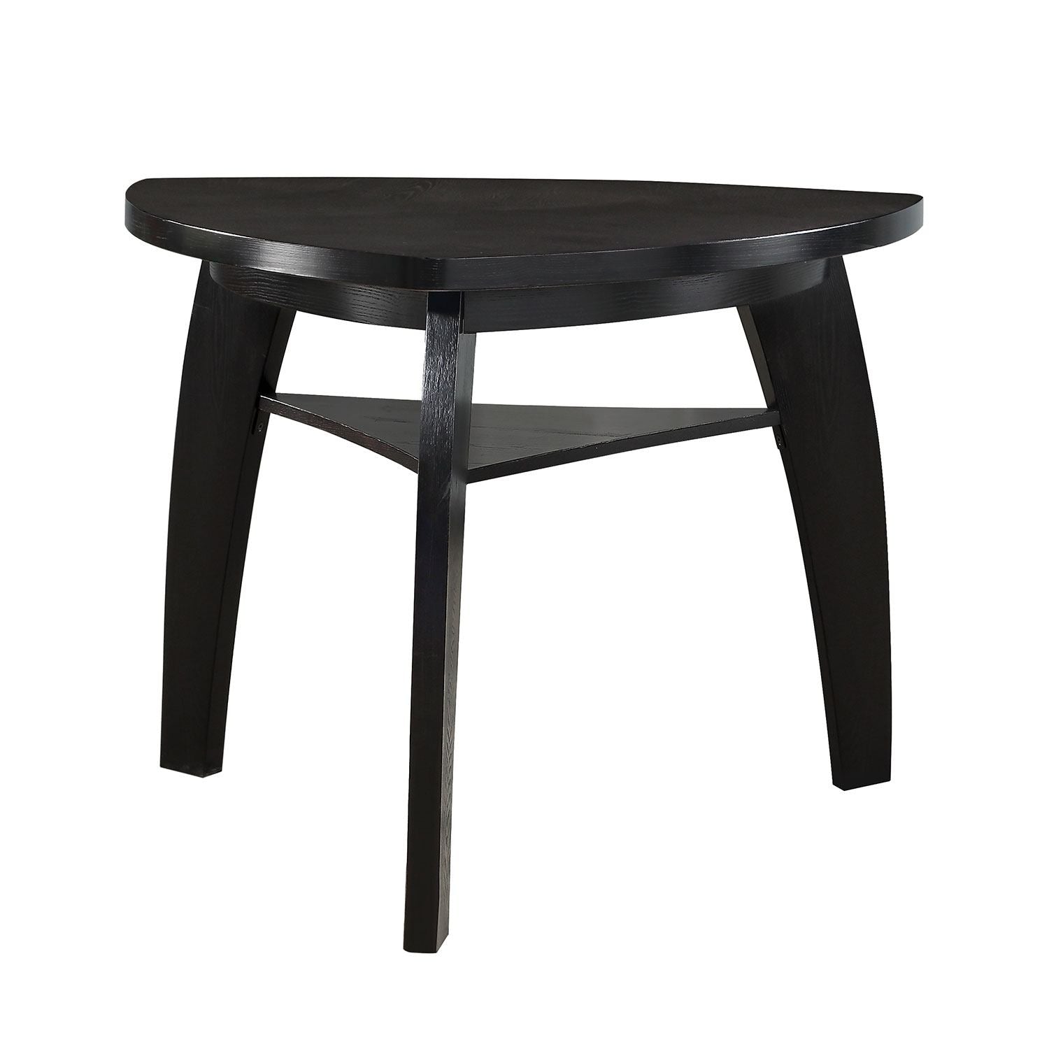 Hillshaw 4-Piece Bar Height Dining Set with Bench - Dark Brown