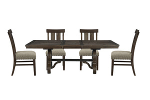 Gloversville 5-Piece Dining Set - Brown