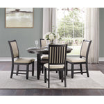Sawyer 5-Piece Dining Set - Beige, Black