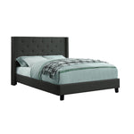 Audrey 3-Piece Full Bed - Dark Grey