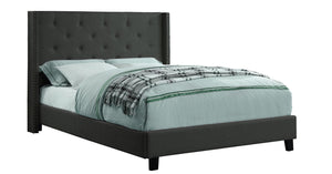 Audrey 3-Piece Full Bed - Dark Grey