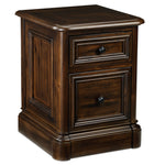 Palomar 2-Drawer Rolling File Cabinet - Espresso Charcoal