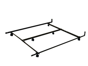 Low Profile Roller Full/Queen Bed Frame