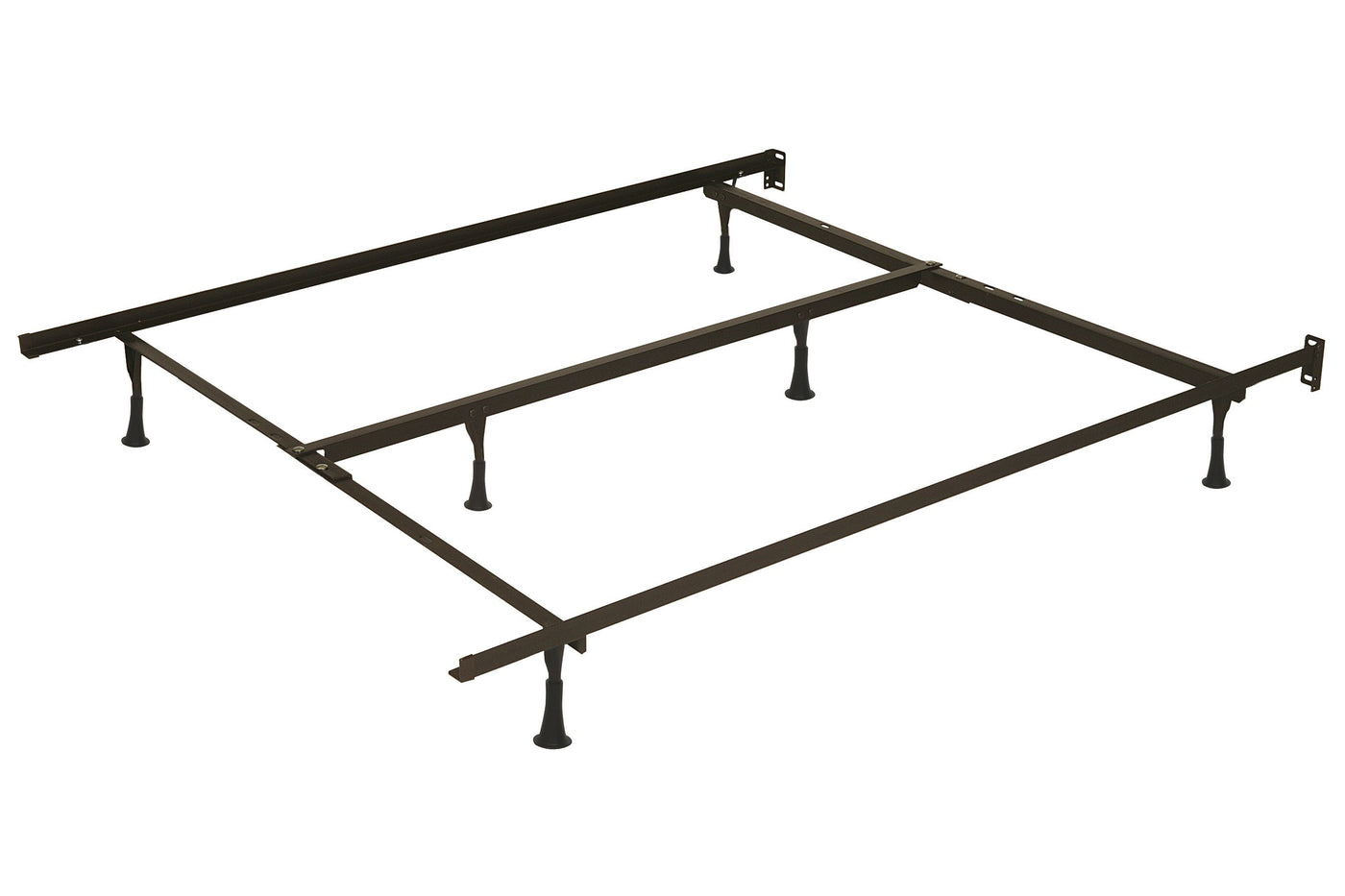 Deluxe Twin/Full/Queen Bed Frame with Feet