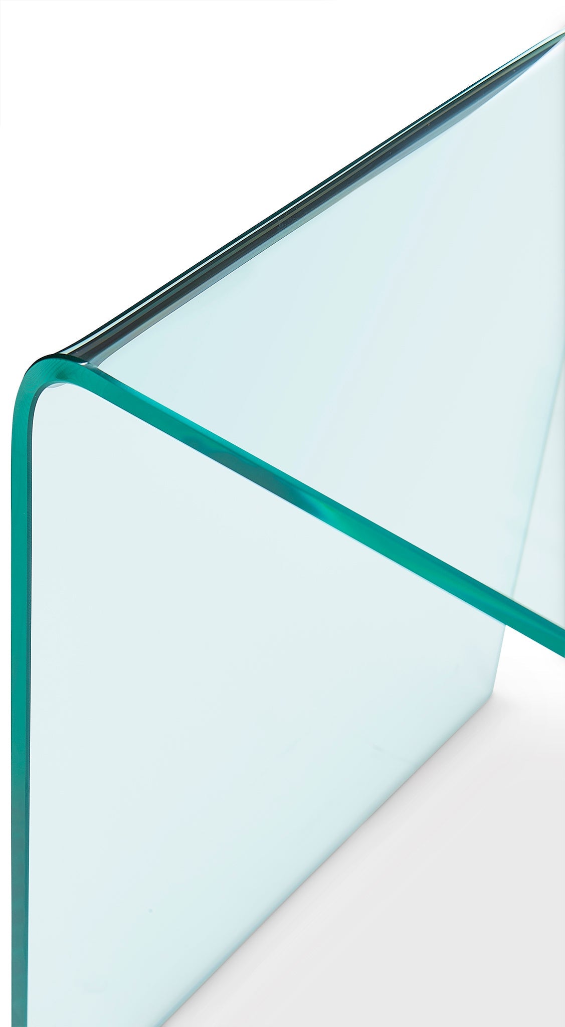 Flow II End Table - Glass