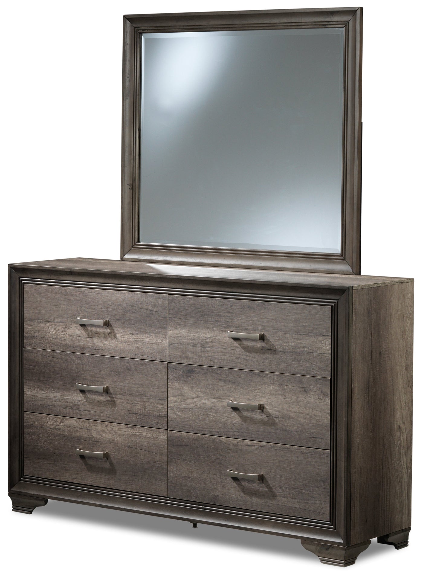 Sophie 6- Piece Full bedroom - Weathered Grey