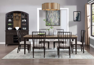 Blackberry Farm 7-Piece Dining Set - Black
