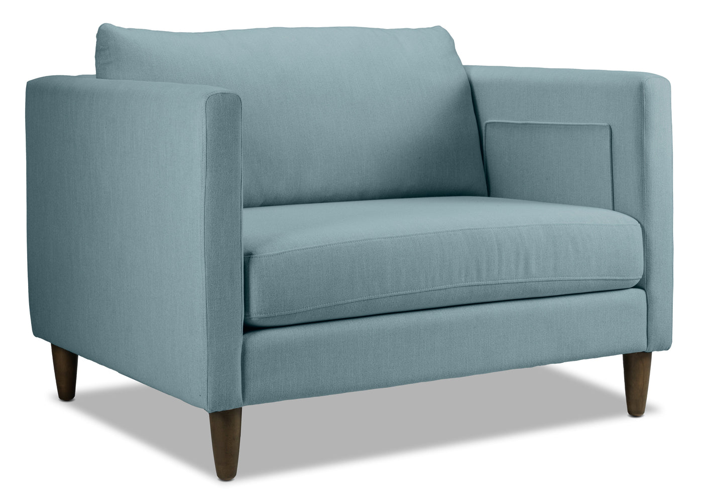 Amelia Chair and a Half - Turquoise