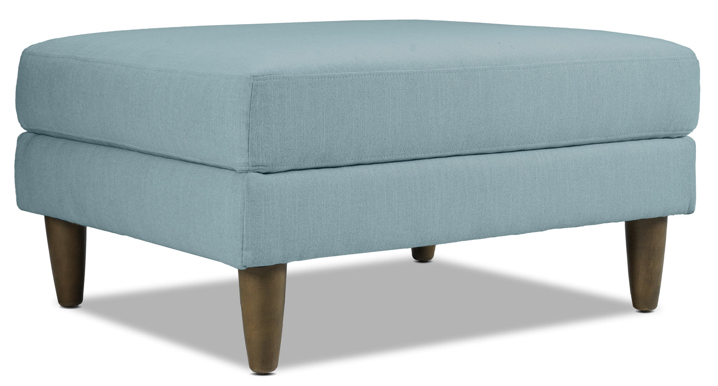 Amelia Ottoman and a Half - Turquoise
