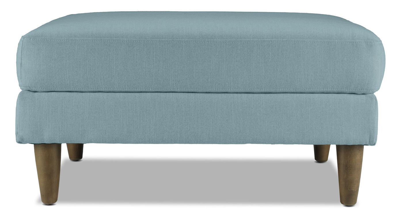 Amelia Ottoman and a Half - Turquoise