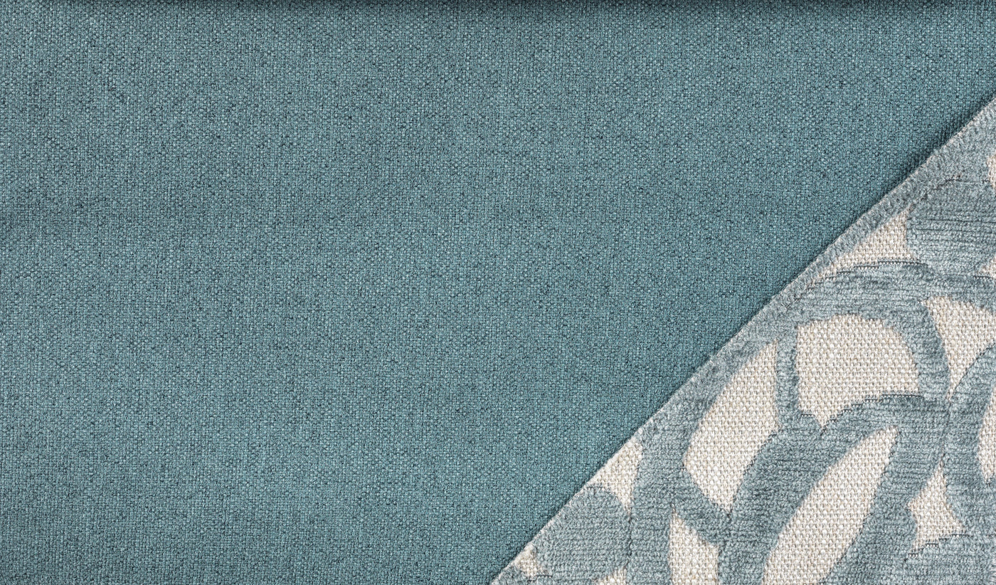 Amelia Sofa and Loveseat Set - Turquoise