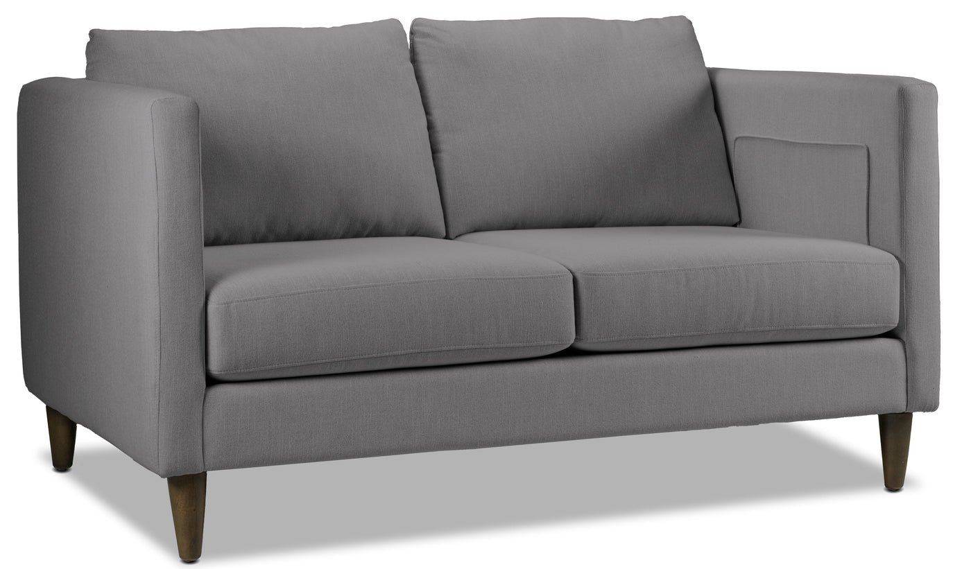 Amelia Loveseat - Charcoal