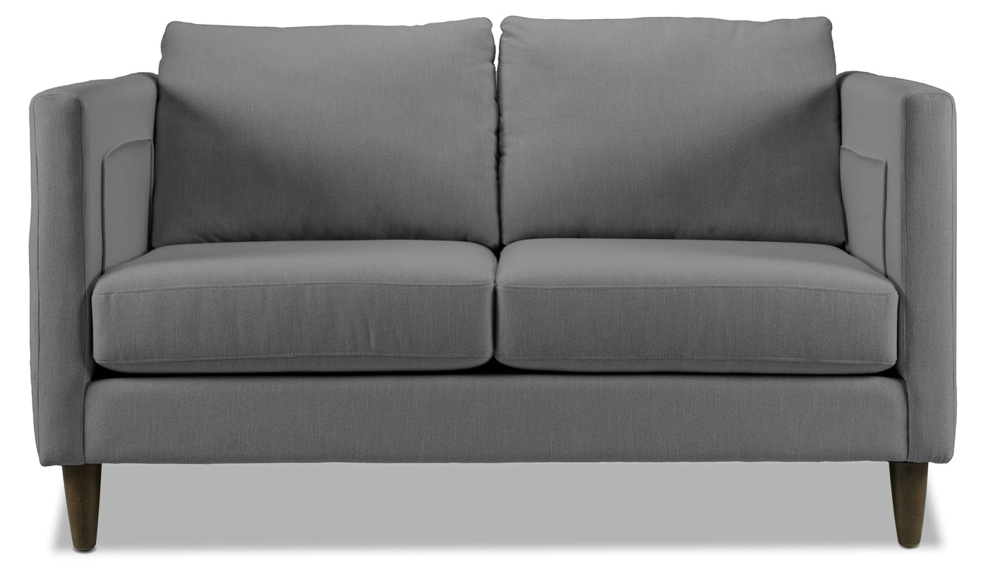 Amelia Loveseat - Charcoal