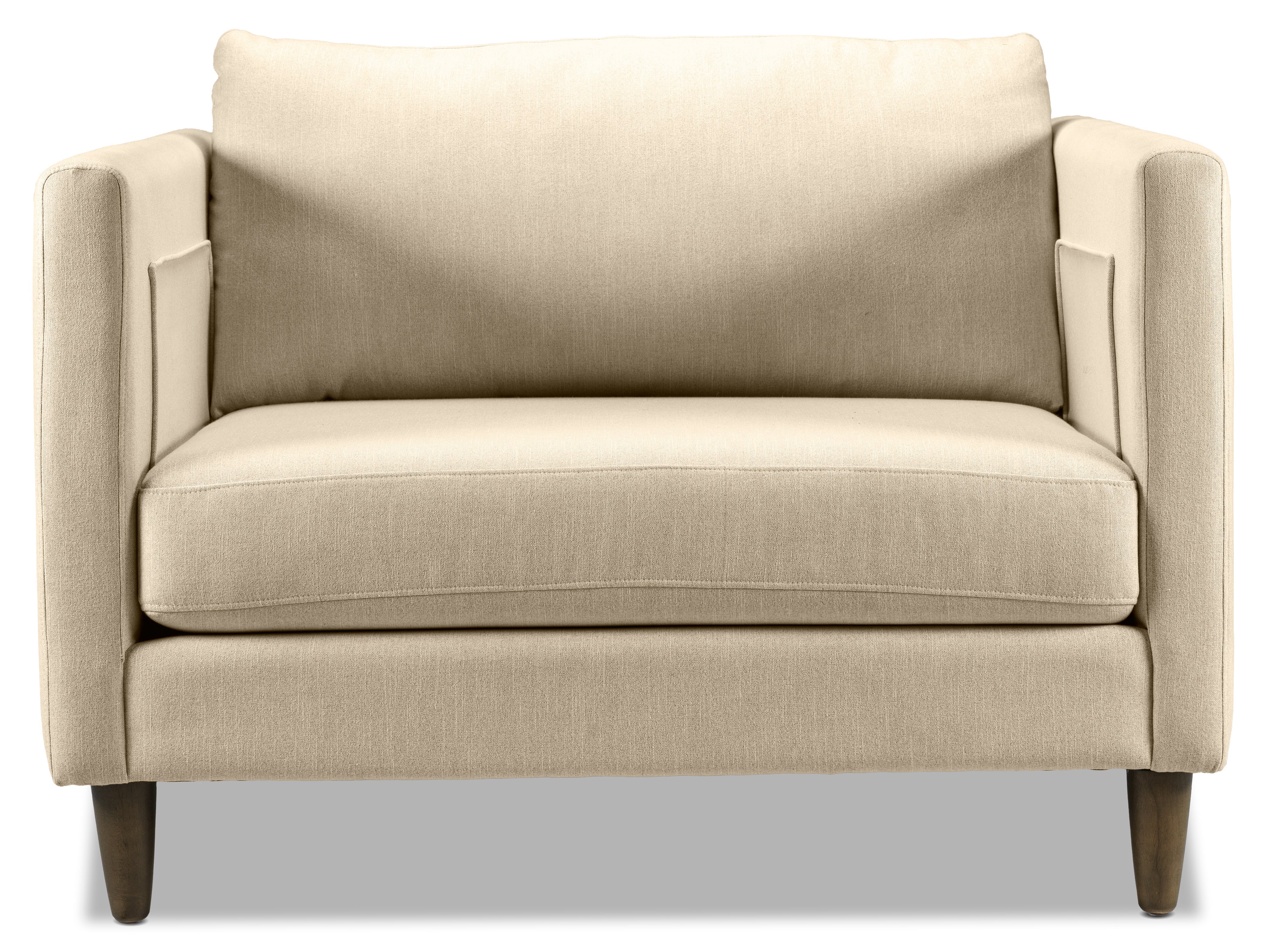 Amelia Sofa, Loveseat and Chair Set - Beige
