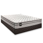 Sealy Shimmery Cushion Firm King Mattress and Split Boxspring Set