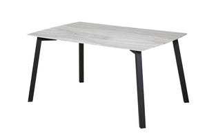 Kingston Dining Table - White/Grey