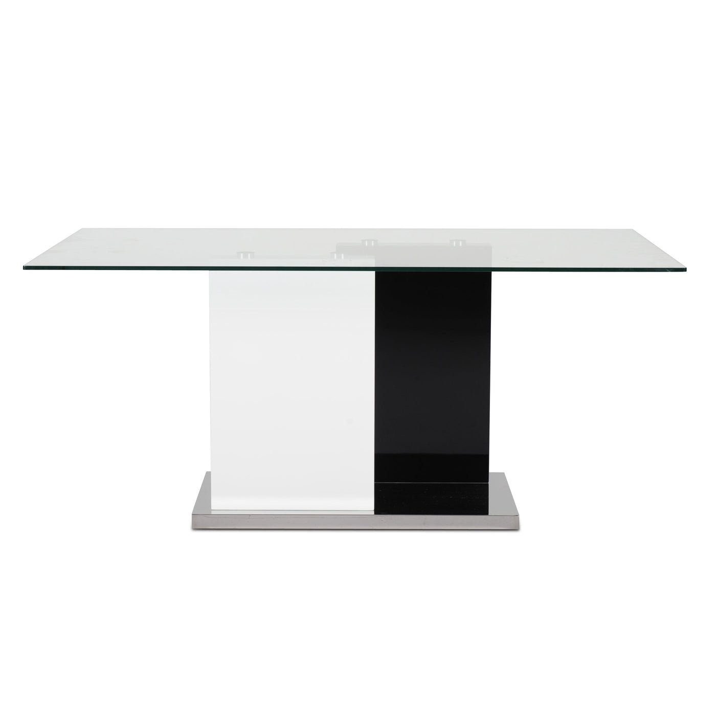Atlas Dining Table - Black, White