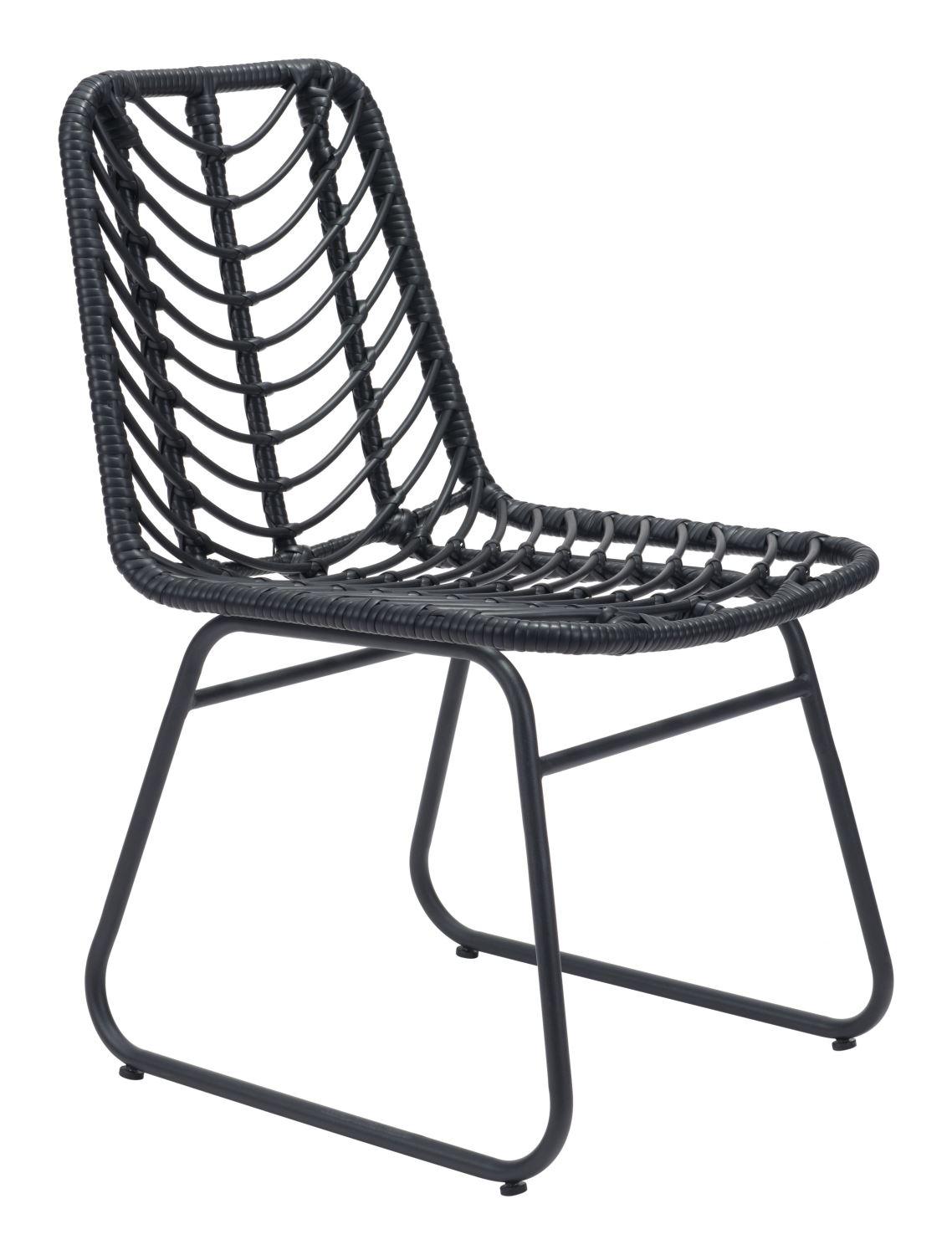 Joussard Outdoor Dining Chair - Set of 2 - Black