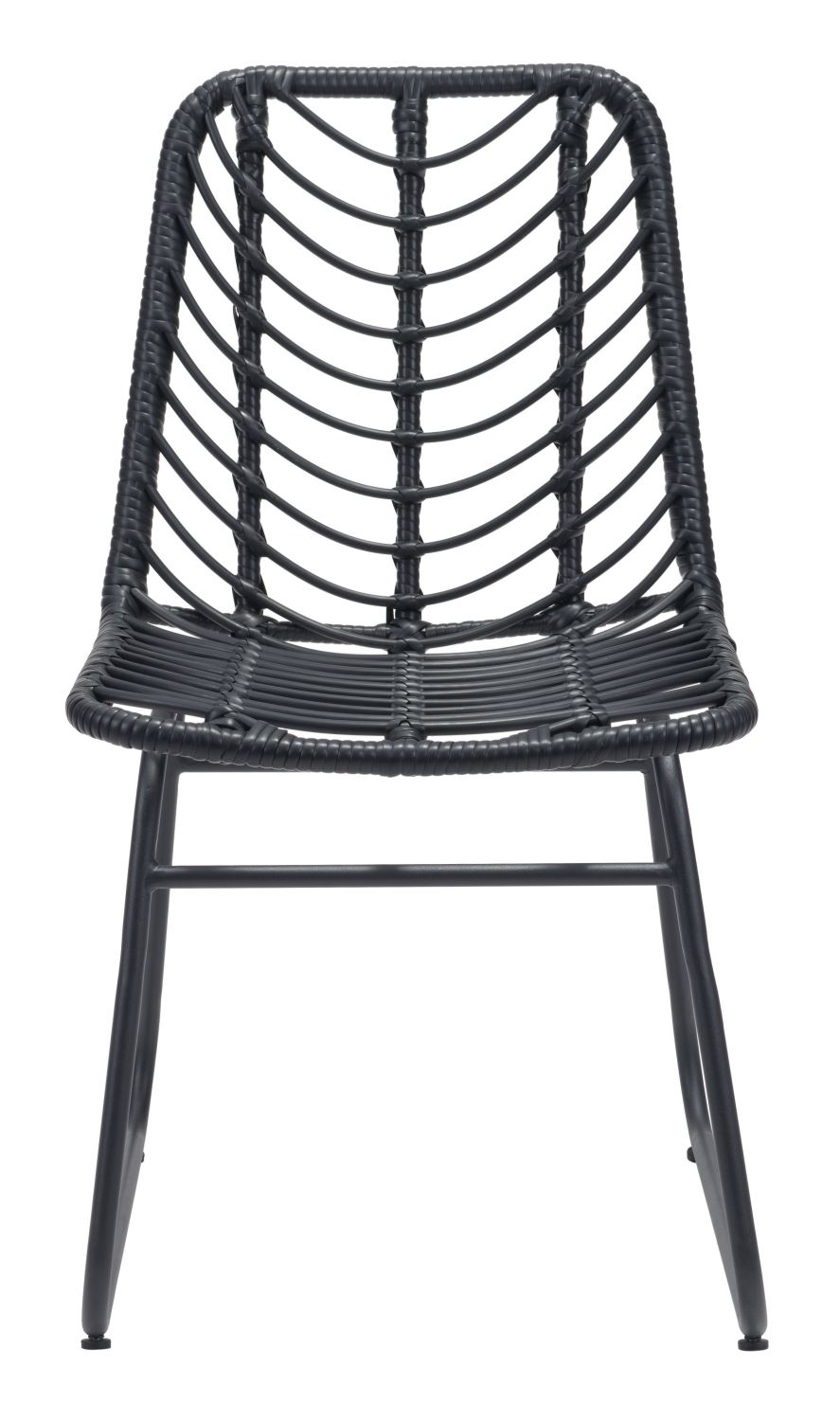Joussard Outdoor Dining Chair - Set of 2 - Black