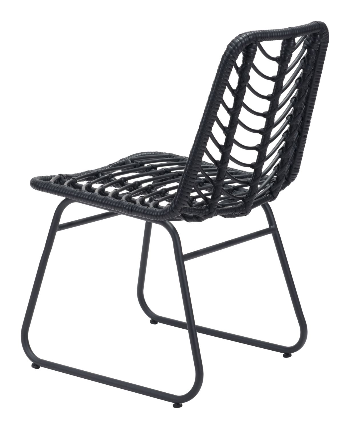 Joussard Outdoor Dining Chair - Set of 2 - Black