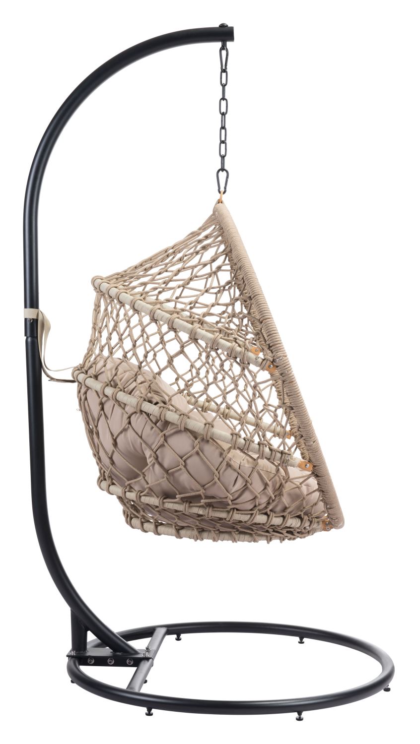 Kemnay Outdoor Hanging Chair - Natural/Black