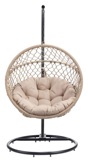 Kemnay Outdoor Hanging Chair - Natural/Black