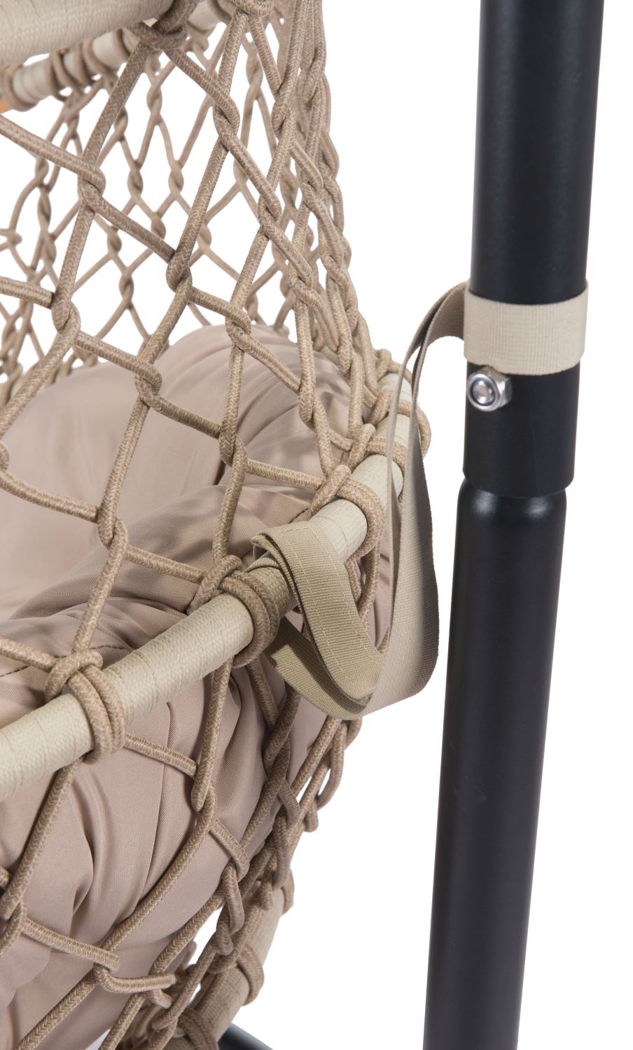 Kemnay Outdoor Hanging Chair - Natural/Black