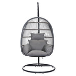 Belbutte Outdoor Hanging Chair - Grey/Black