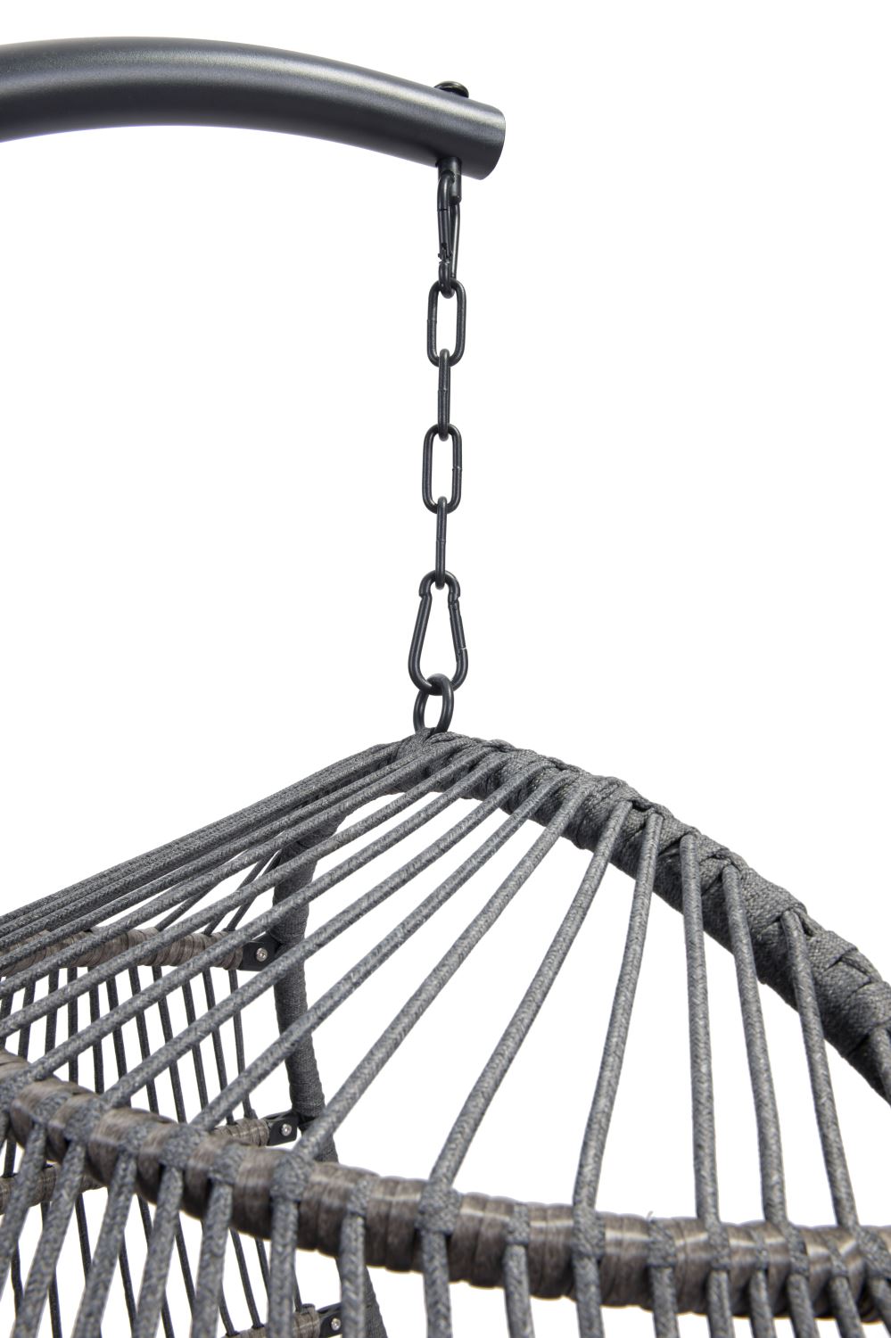 Belbutte Outdoor Hanging Chair - Grey/Black