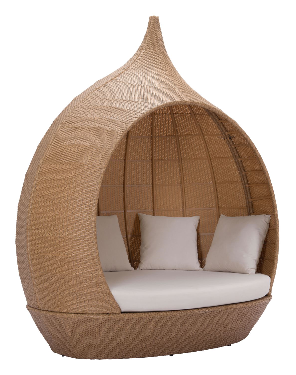 Kinuso Outdoor Daybed - Beige/Natural