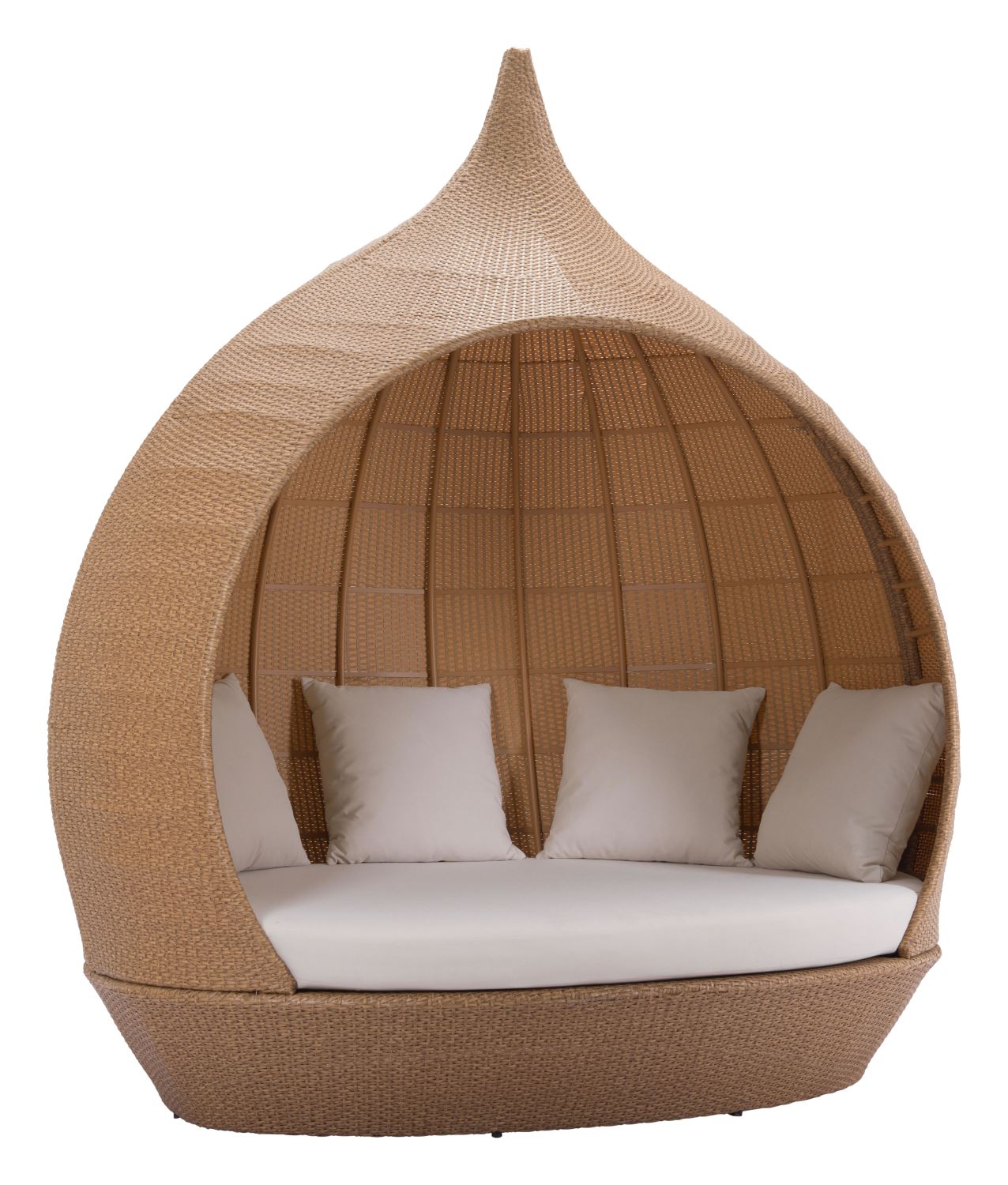 Kinuso Outdoor Daybed - Beige/Natural