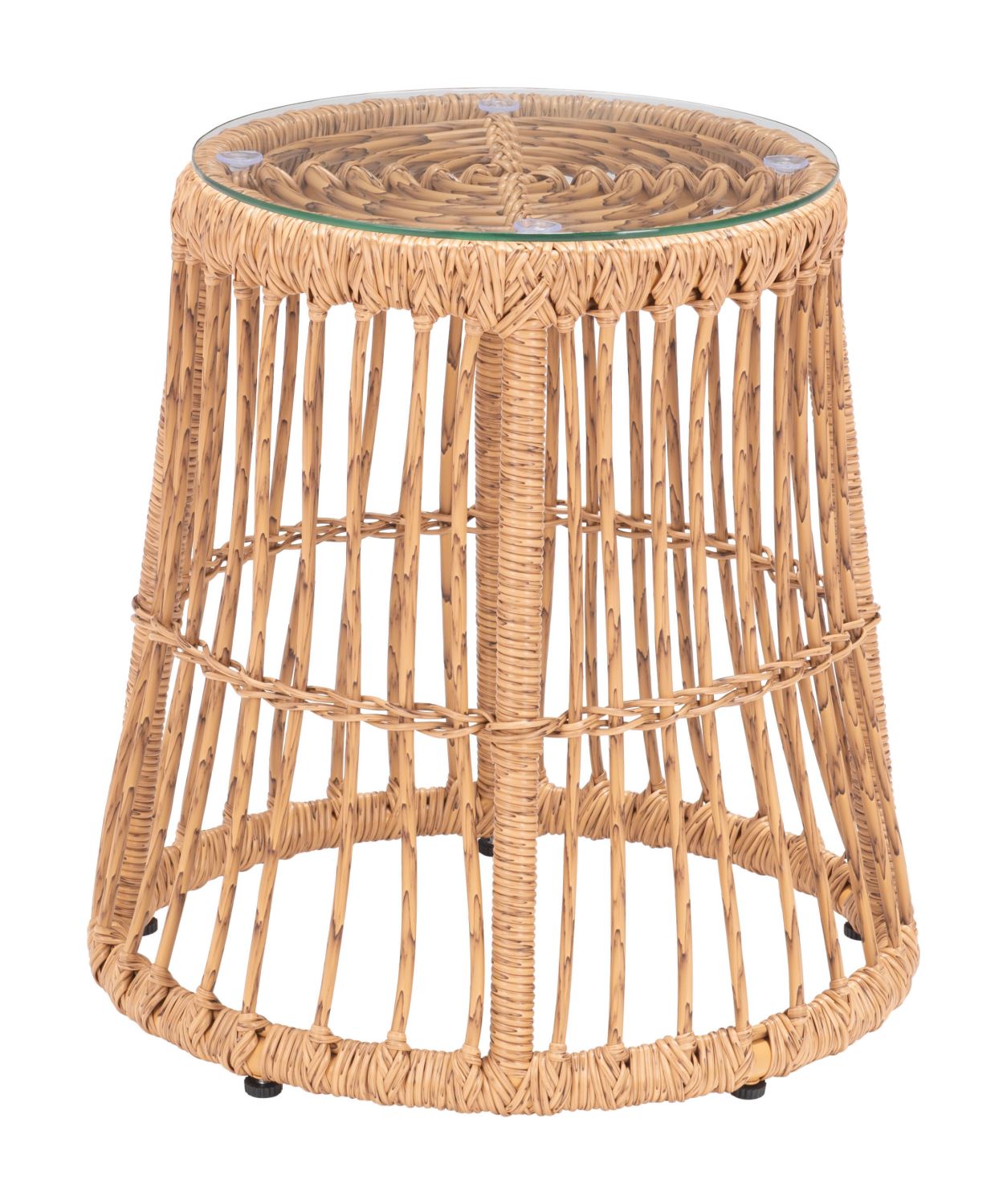 Venlaw Outdoor End Table - Natural