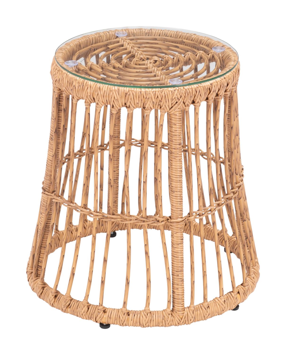 Venlaw Outdoor End Table - Natural
