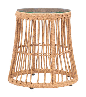 Venlaw Outdoor End Table - Natural