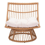 Wrox Outdoor Papasan Chair - Beige/Natural
