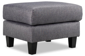 Merlin Ottoman - Grey