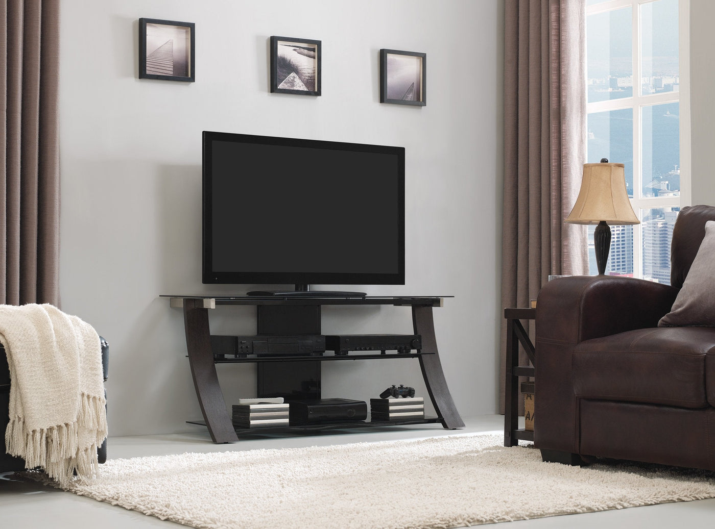 Chelsea TV Stand - Dark Espresso