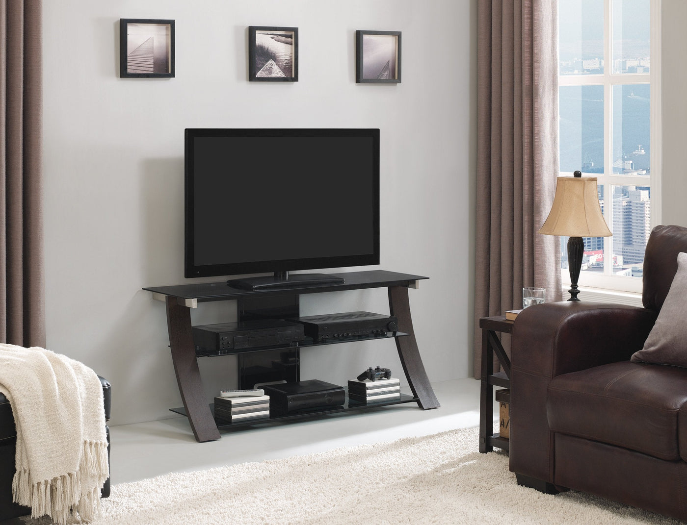 Chelsea TV Stand - Dark Espresso