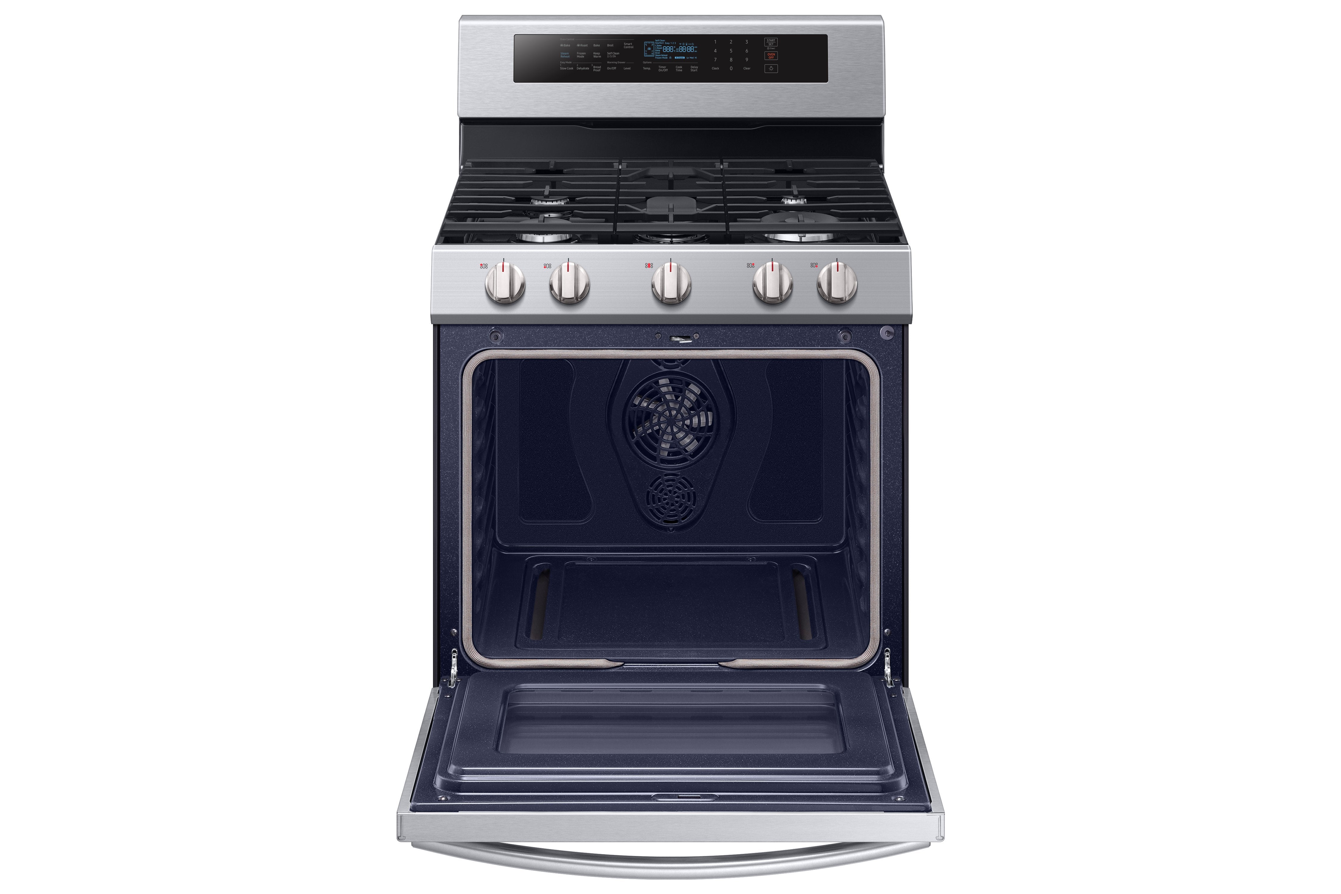 Samsung Stainless Steel Free-Standing Gas Range (5.8 Cu. Ft.) - NX58M6650WS/AC