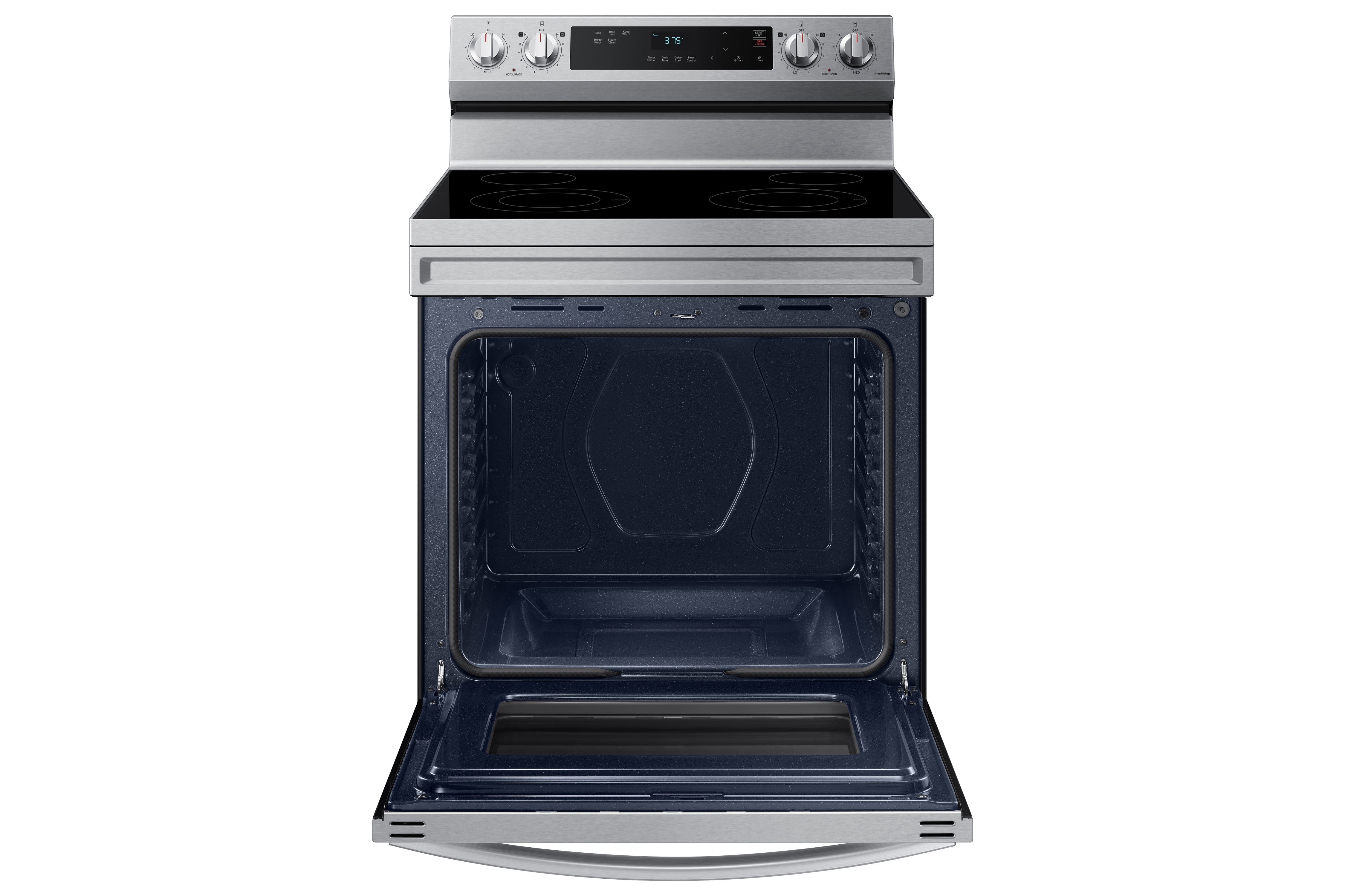 Samsung Stainless Steel Freestanding Electric Range with Wi-Fi (6.3 Cu.Ft) - NE63A6111SS/AC