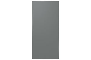 Samsung BESPOKE Panneau du haut personnalisé pour réfrigérateur 4 portes FlexMC de 36 po en verre gris mat RA-F18DUU31/AA