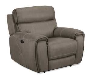 Martin Power Recliner - Silver Grey