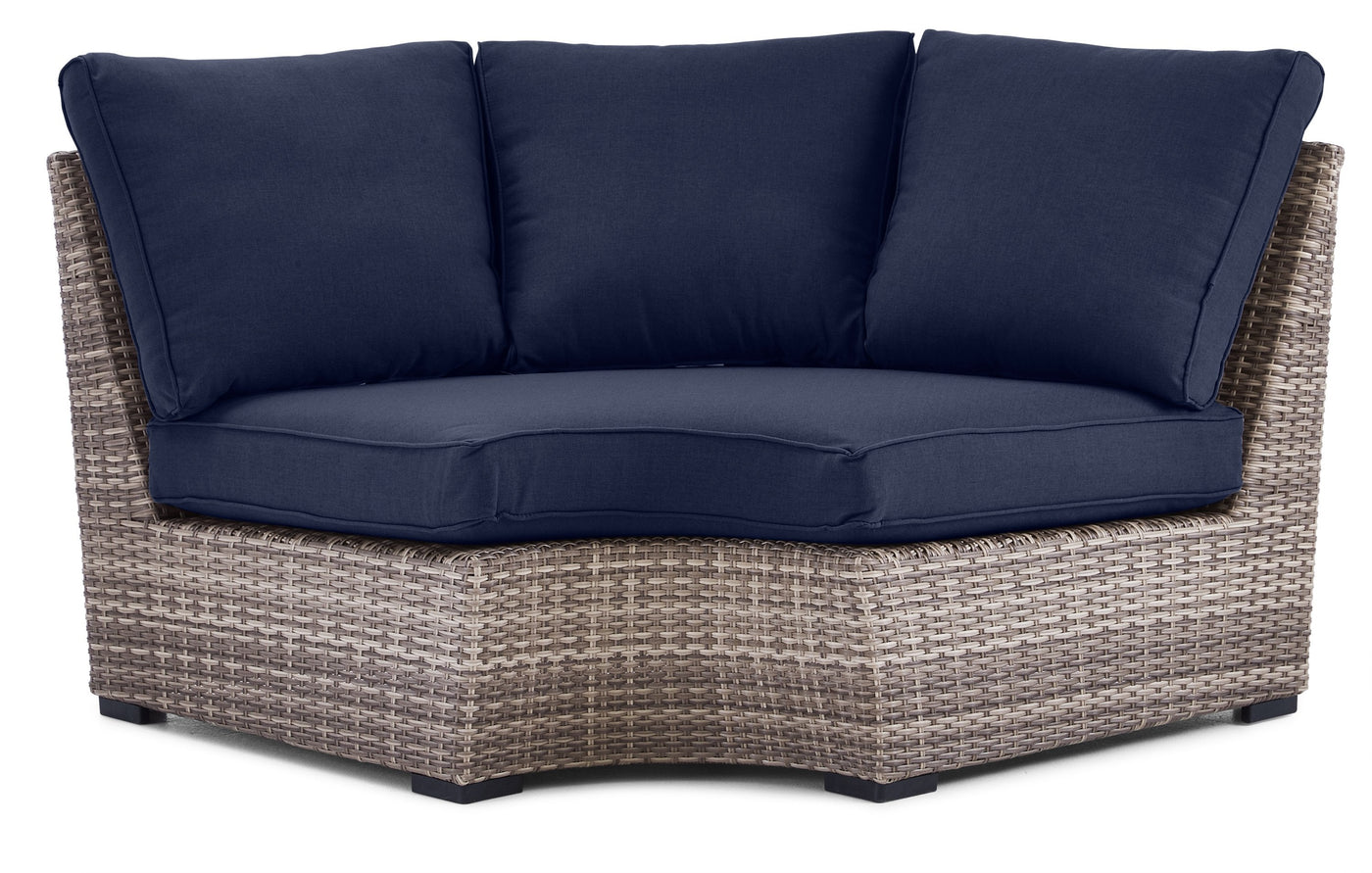 Melville Two- 3-Piece Outdoor Sectional - Navy
