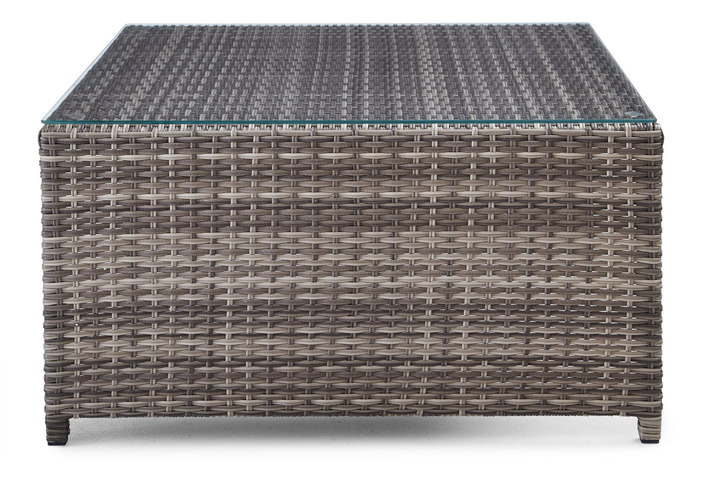 Melville Two- Outdoor Coffee Table with 2 Ottoman- Navy