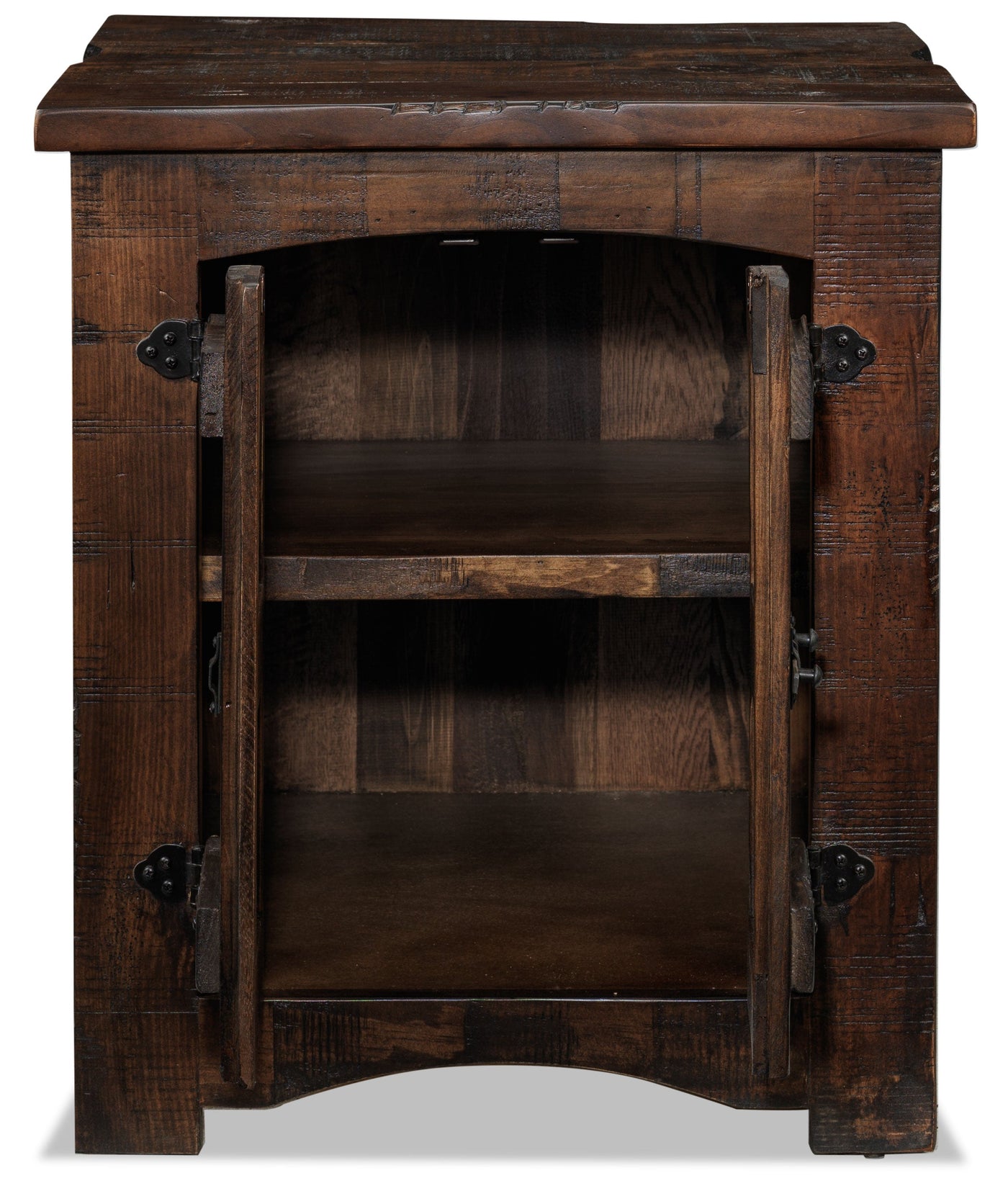 Mezcal End Table - Walnut